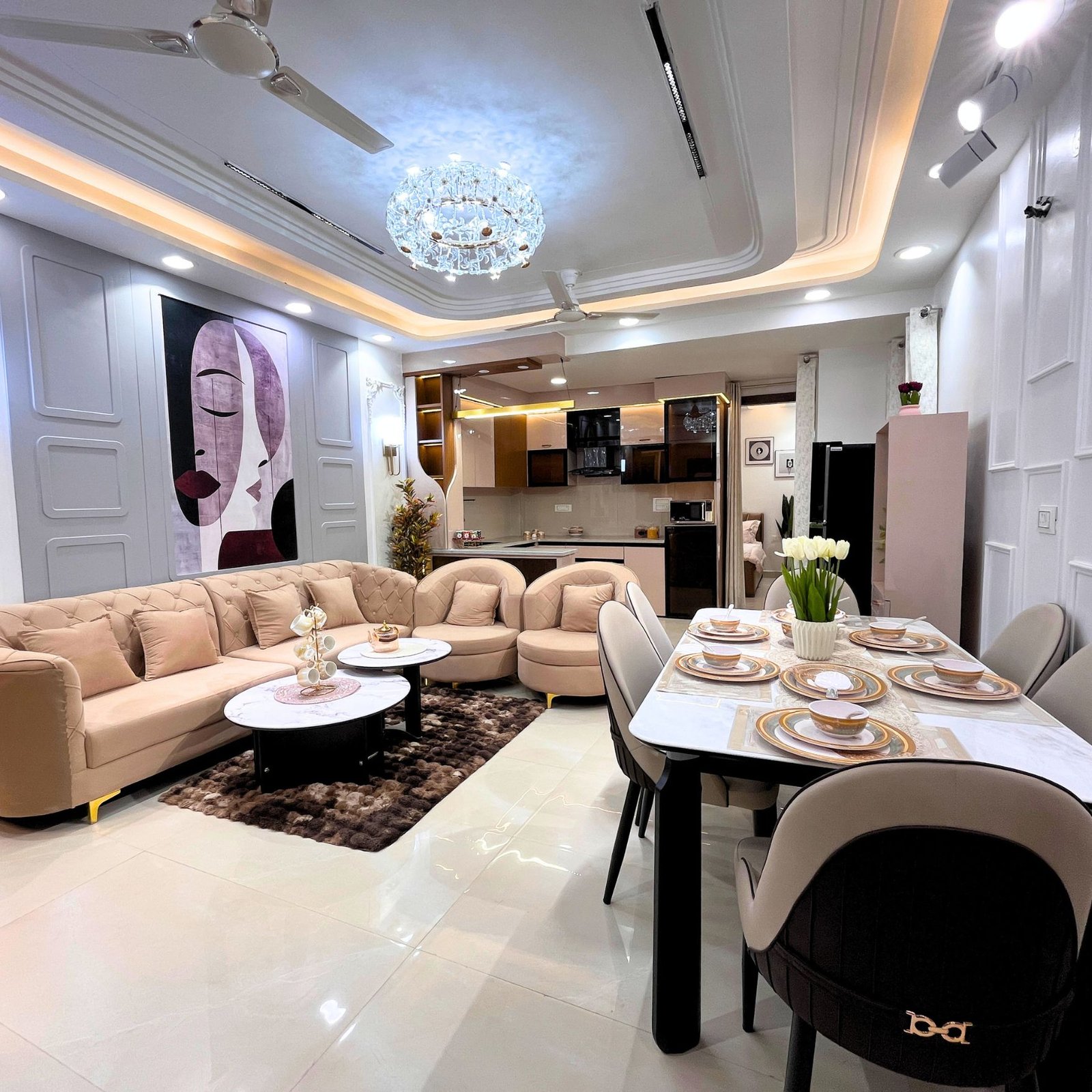 Buy Fully Furnished 4 BHK Flat in Uttam Nagar Today | Up to 90% Bank Loan Approved