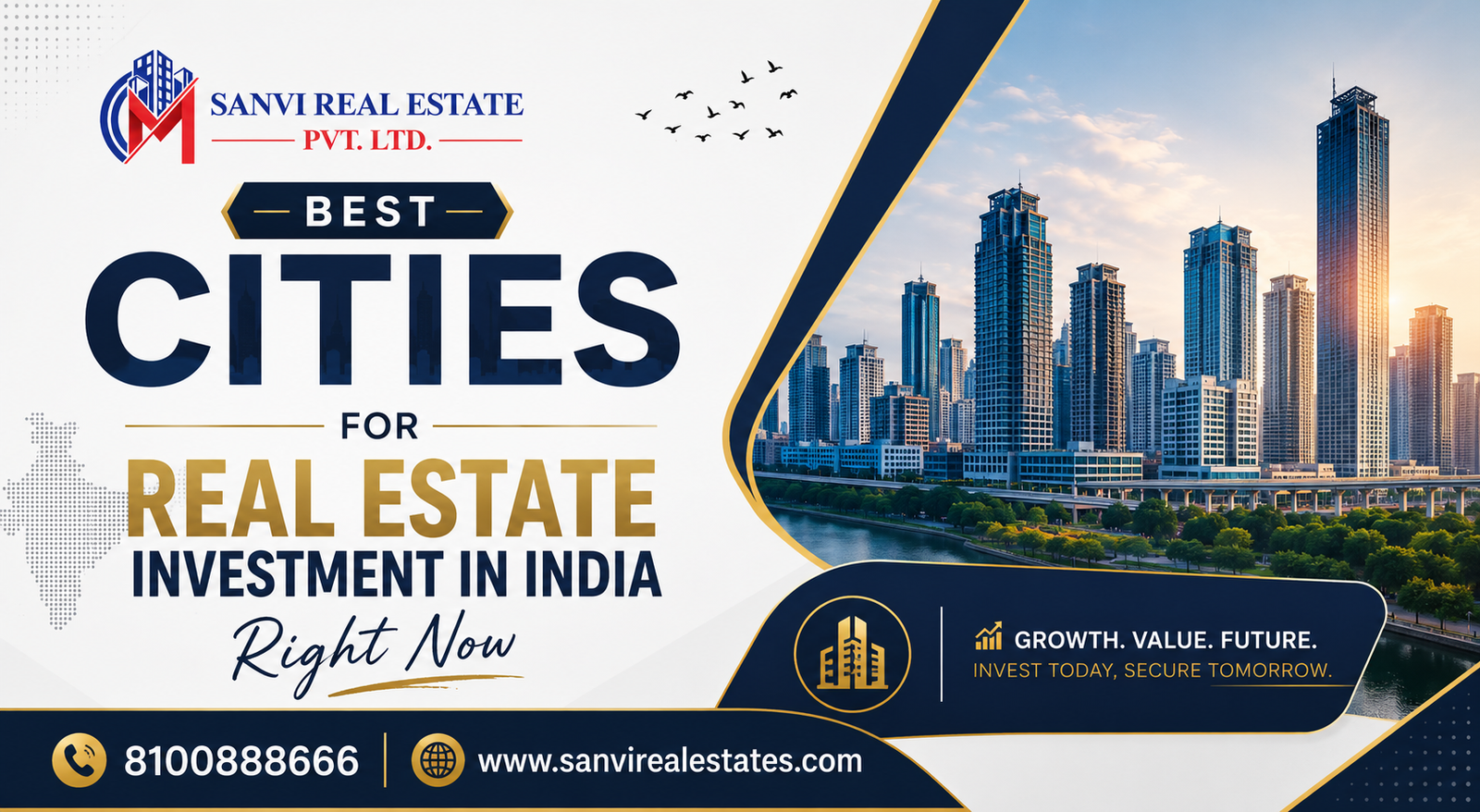 Best Cities for Real Estate Investment in India Right Now