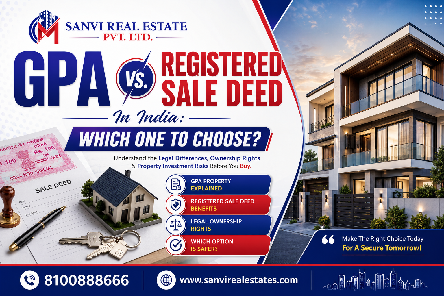 GPA vs Registered Sale Deed In India: Which One To Choose
