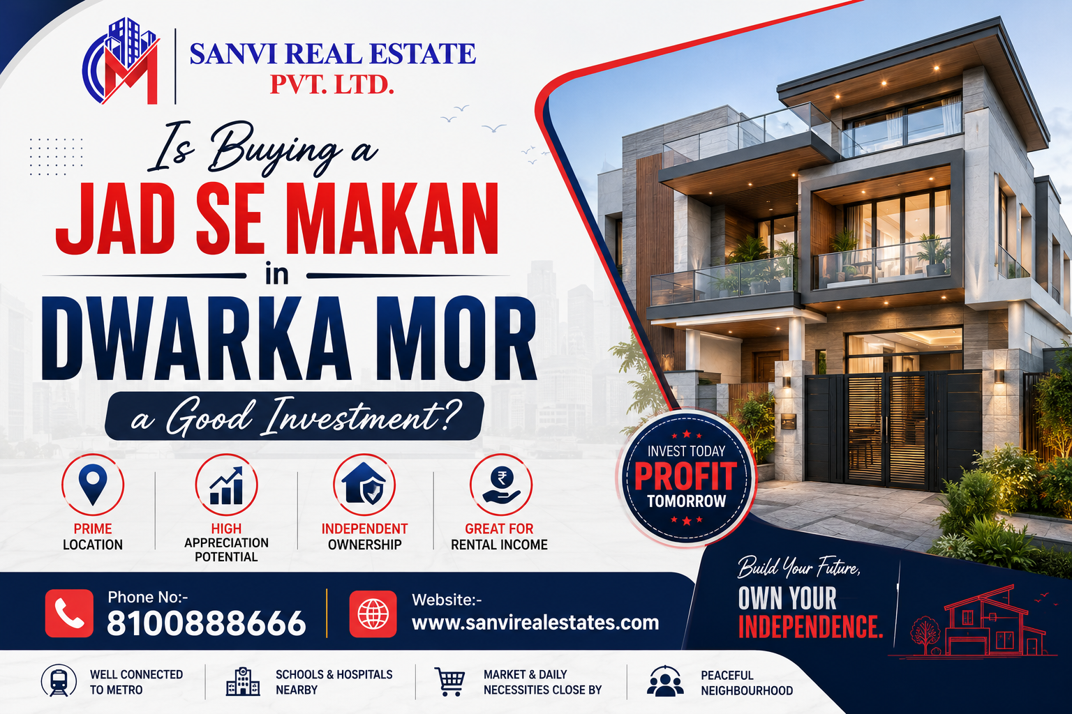 Is Buying a Jad Se Makan in Dwarka Mor a Good Investment?