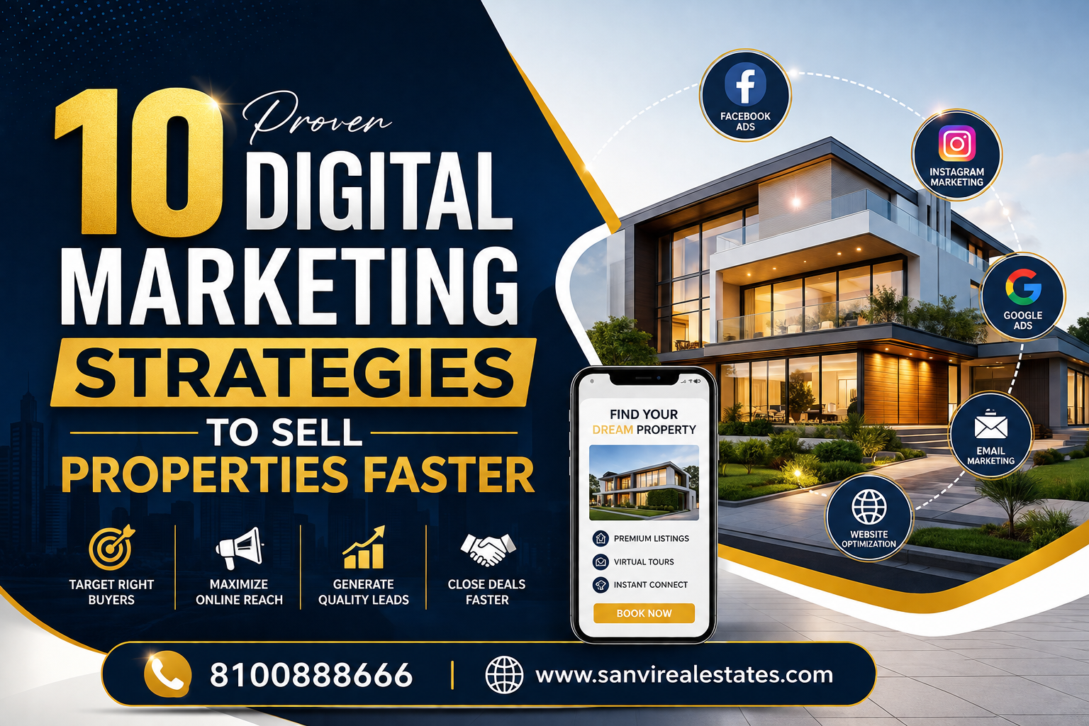 10 Proven Digital Marketing Strategies to Sell Properties Faster