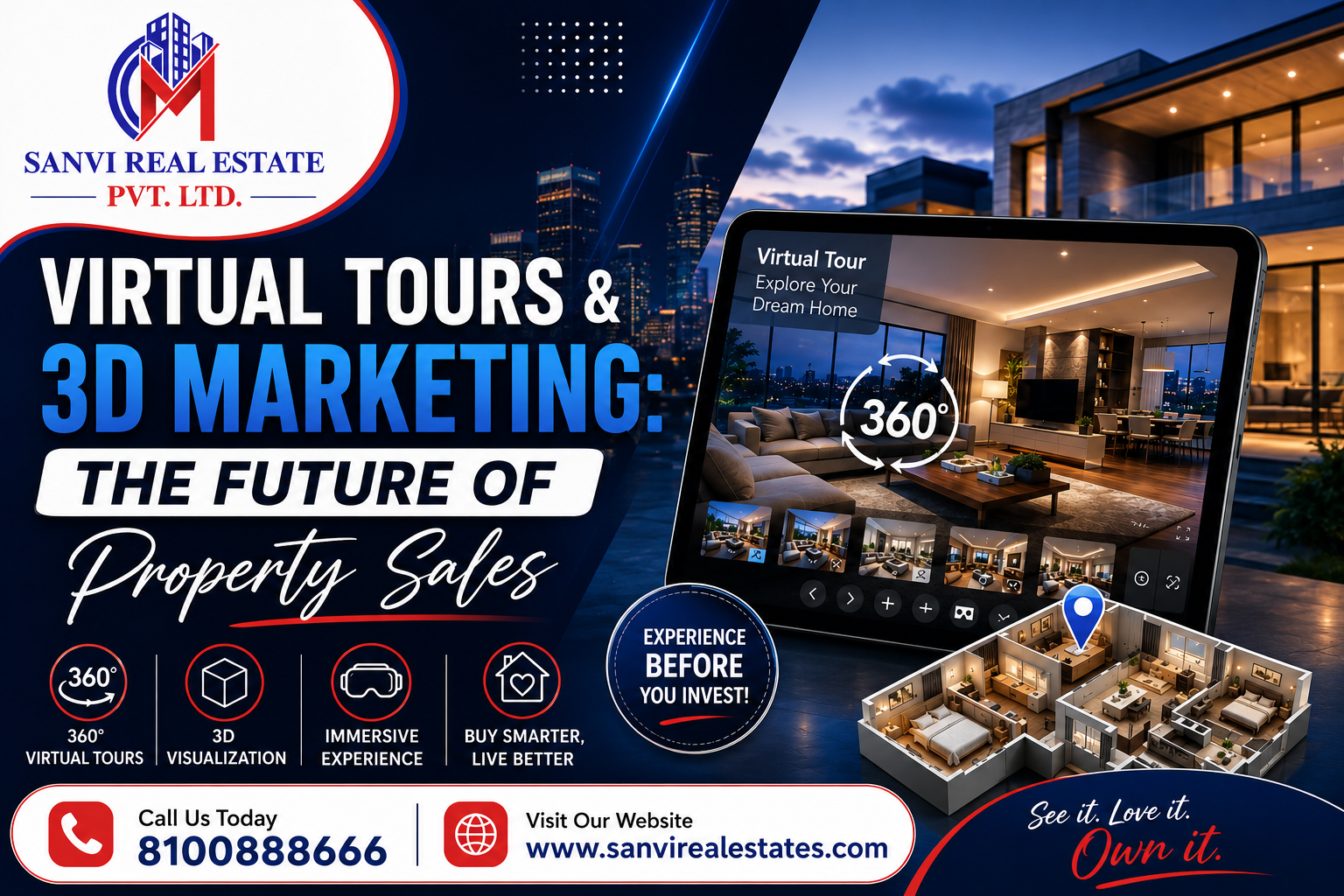 Virtual Tours and 3D Marketing: The Future of Property Sales
