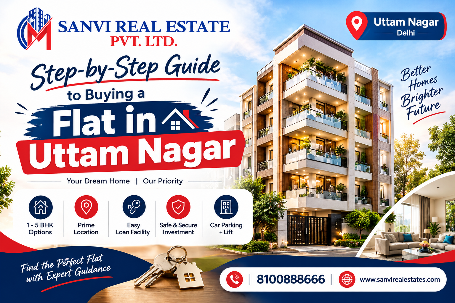 Step-by-Step Guide to Buying a Flat in Uttam Nagar